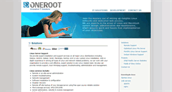 Desktop Screenshot of oneroot.ca